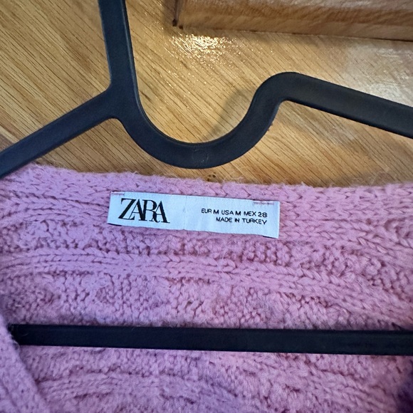 Zara Knit Wrap Sweater - Picture 4 of 9